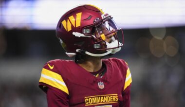 Jayden Daniels injury: Commanders star quarterback hurts hamstring in blowout loss to Cowboys