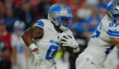 Bucs vs. Lions: NFL player props for Rachaad White, Jahmyr Gibbs for Monday Night Football Week 7