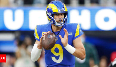 Rams QB Matthew Stafford shares a priceless on-field moment with his four daughters that fans can’t stop talking about | NFL News