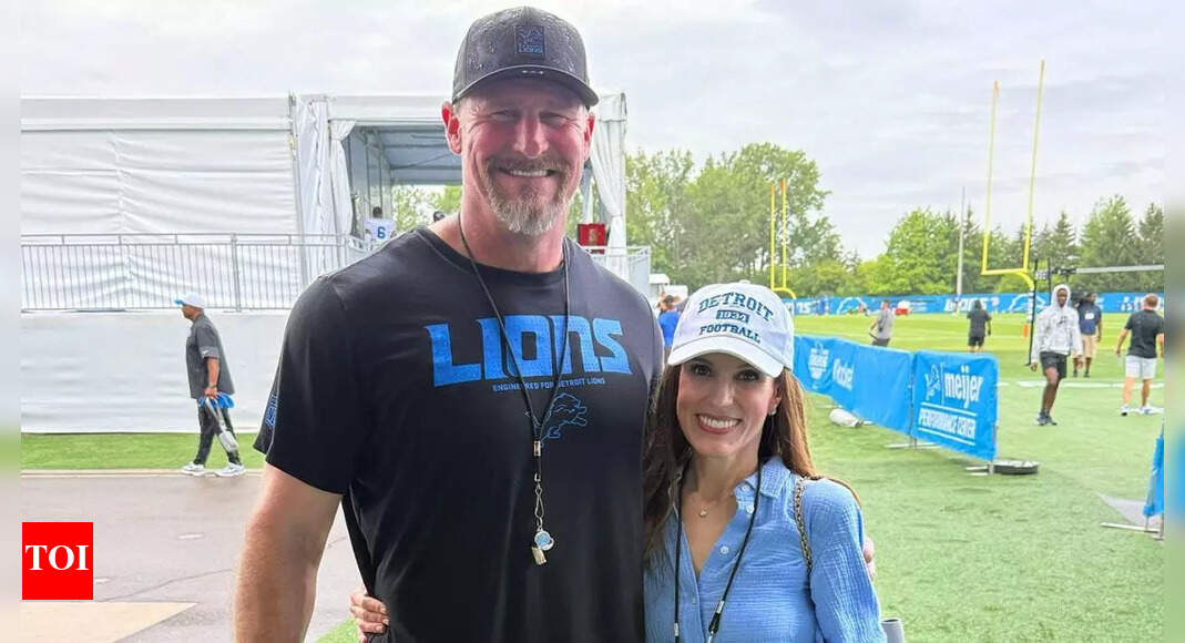 Dan Campbell’s wife Holly steals spotlight in referee-inspired outfit during Lions’ MNF clash against Buccaneers | NFL News