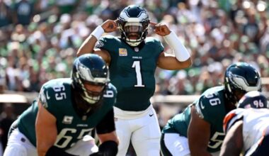 FanDuel quarterback props: Top Week 8 NFL player prop picks for QBs include Jalen Hurts, Michael Penix, Bo Nix