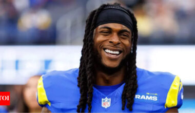 “Davante never disappoints”: Los Angeles Rams wide receiver made a trip across the pond and added three touchdowns to his career total | NFL News