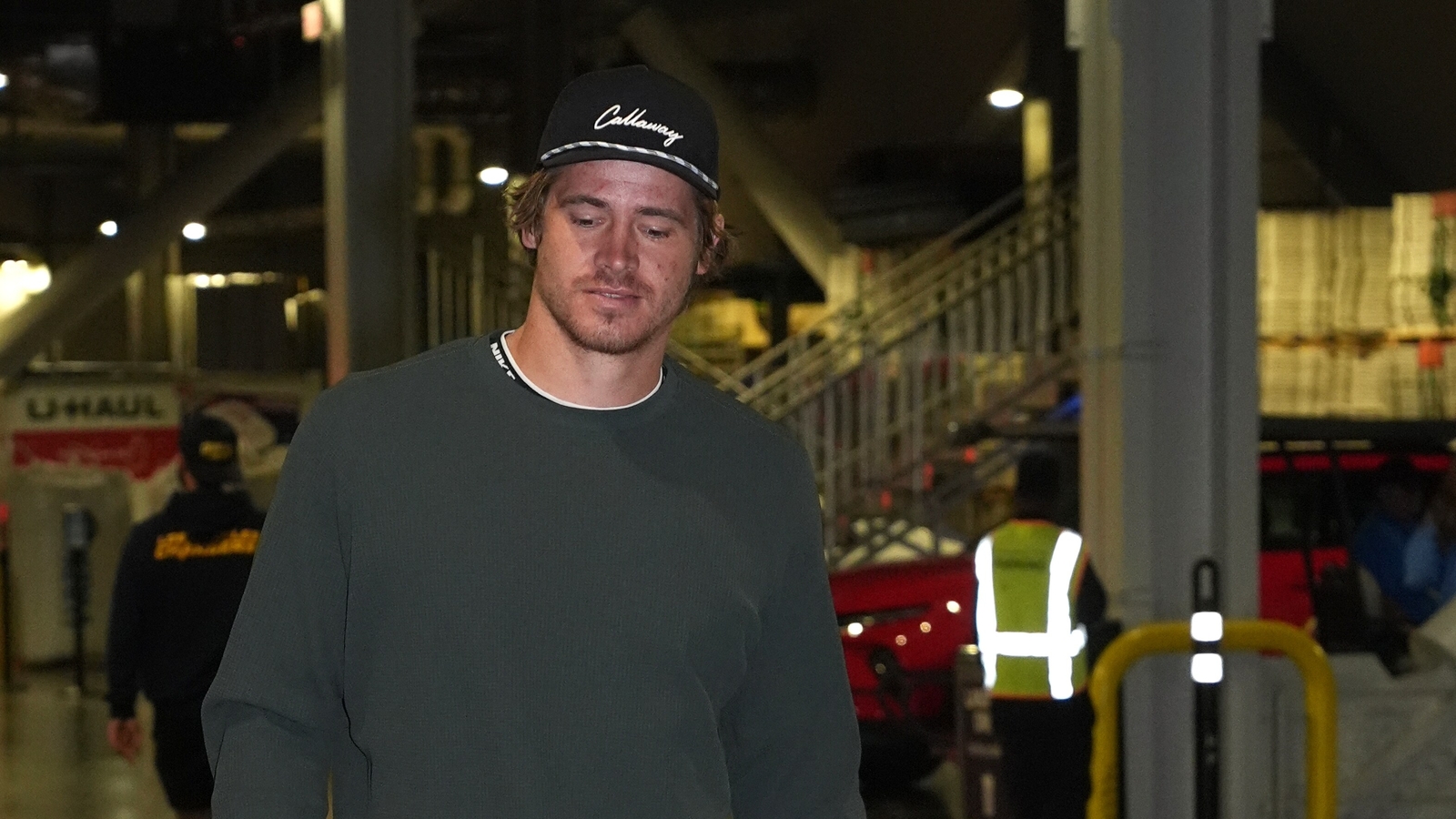 Is Madison Beer supporting Justin Herbert at LA Chargers vs Vikings game at SoFi Stadium today?