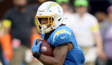 Omarion Hampton injury update: All on Chargers RB's return status