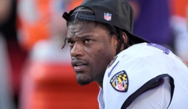 Lamar Jackson ruled out again as Ravens' nightmare continues