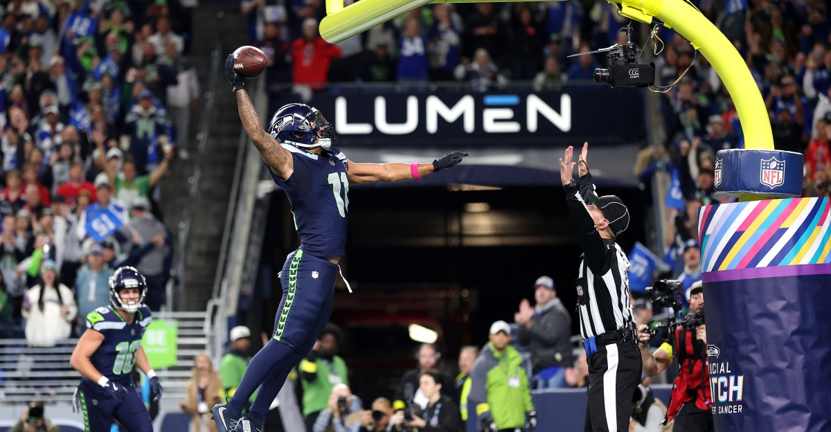 No Fun League levies fine for Seahawks’ Jaxon Smith-Njigba goalpost dunk
