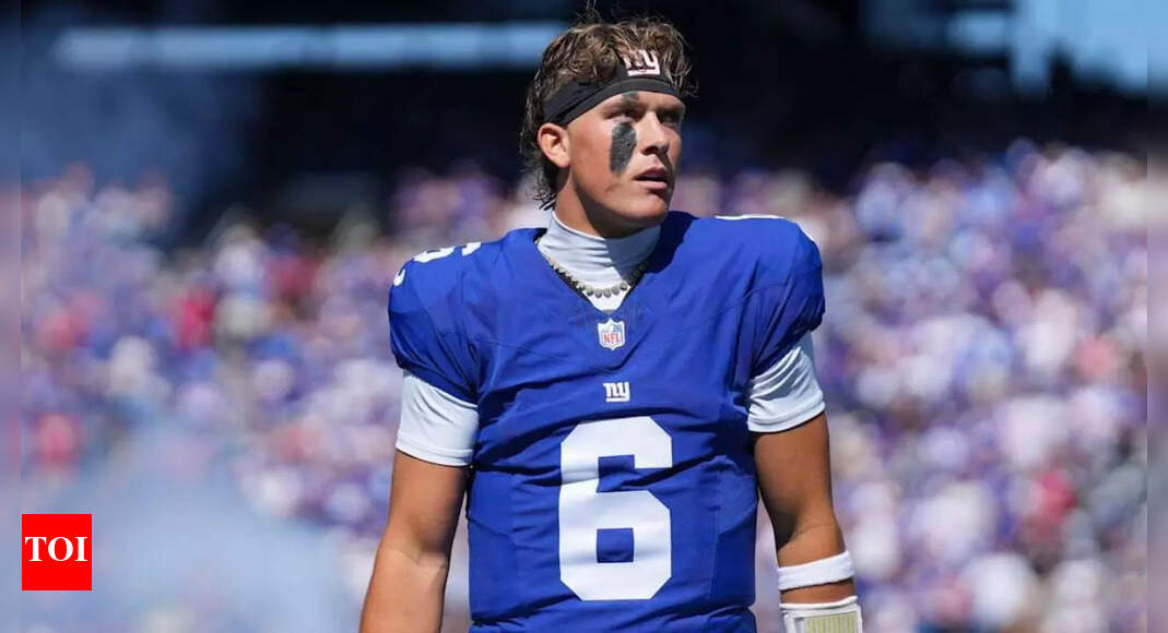 Will Jaxson Dart play against the Philadelphia Eagles today? Latest injury update on the New York Giants' quarterback | NFL News