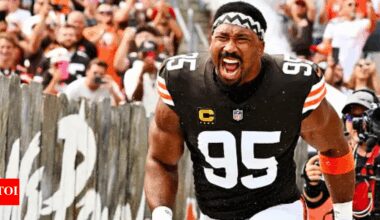 Will Myles Garrett play against the New England Patriots today? Latest injury update on the popular Cleveland Browns' defensive end | NFL News