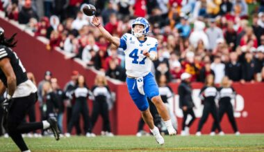 Down, not out: No. 11 BYU rallies to stay unbeaten with 41-27 win at Iowa State