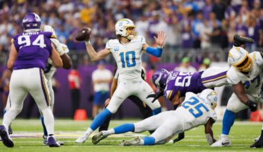 Thursday Night Football: Minnesota Vikings @ Los Angeles Chargers