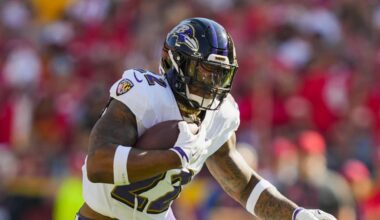 Ravens' Derrick Henry passes Walter Payton for fifth place on all-time rushing TDs list