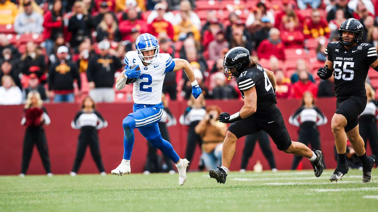 BYU inches up in latest AP Top 25 rankings, as Utah returns after blowout win