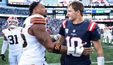 Drake Maye for MVP? Patriots QB adds to résumé with three-touchdown showing vs. vaunted Browns defense
