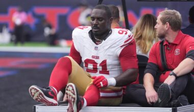 49ers unsure about status of Brock Purdy, Ricky Pearsall for Giants game