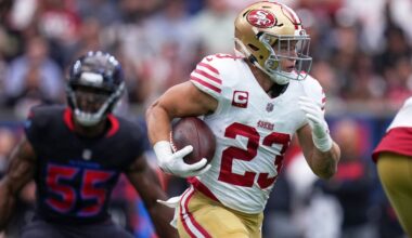 Christian McCaffrey and Jim Harbaugh are among 32 nominees for the NFL's Salute to Service award