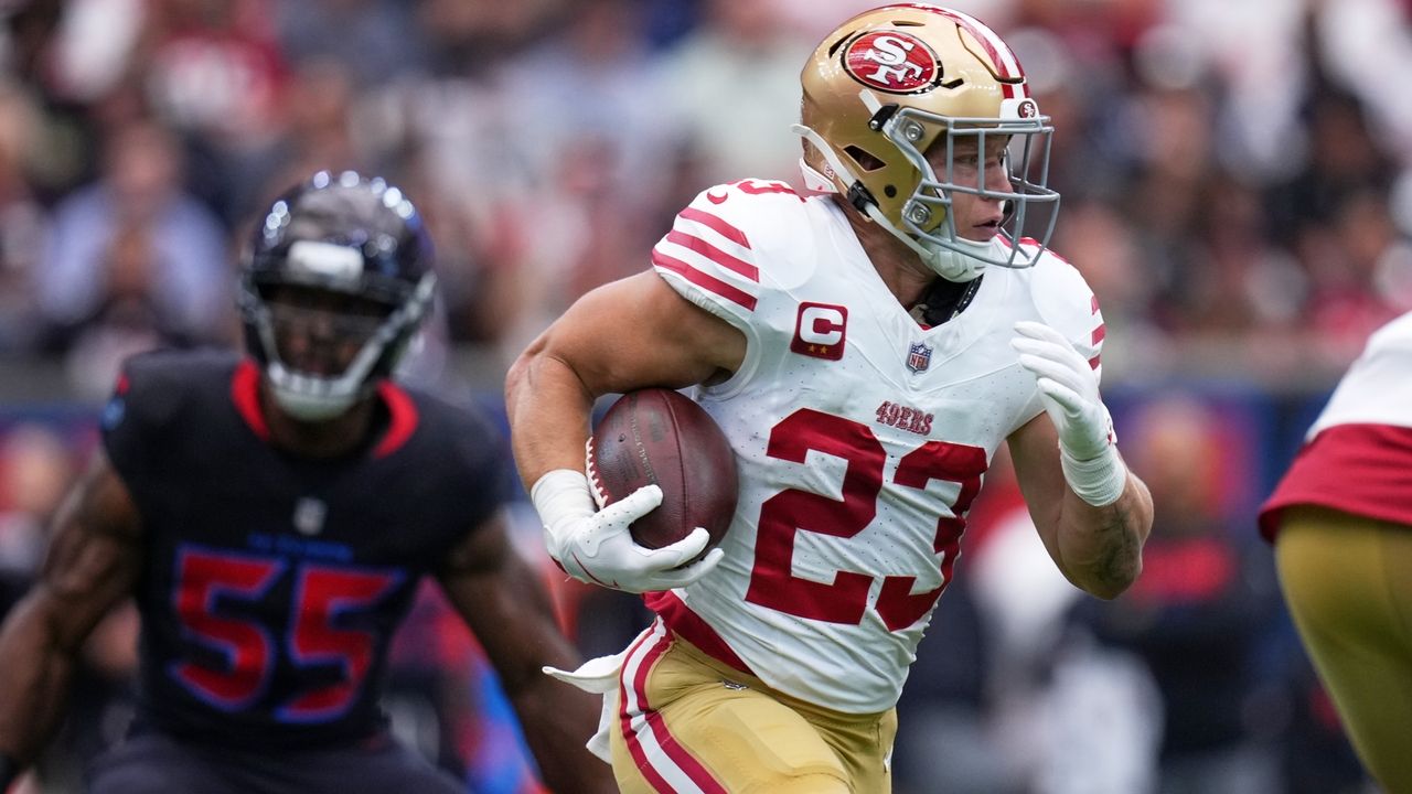 Christian McCaffrey and Jim Harbaugh are among 32 nominees for the NFL's Salute to Service award