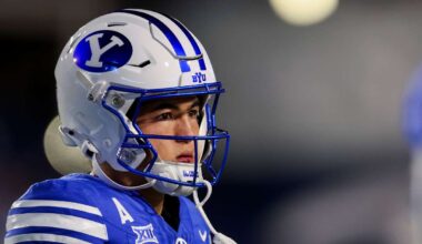 BYU's Bear Bachmeier turning heads with 8-0 start, including likely QB successor