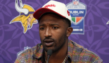 Injured MN Viking Reveals Future Game Status Live on Air