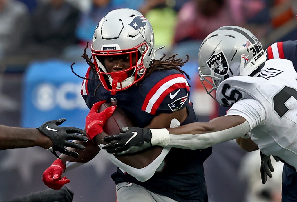 Patriots will officially be without Rhamondre Stevenson vs. Falcons