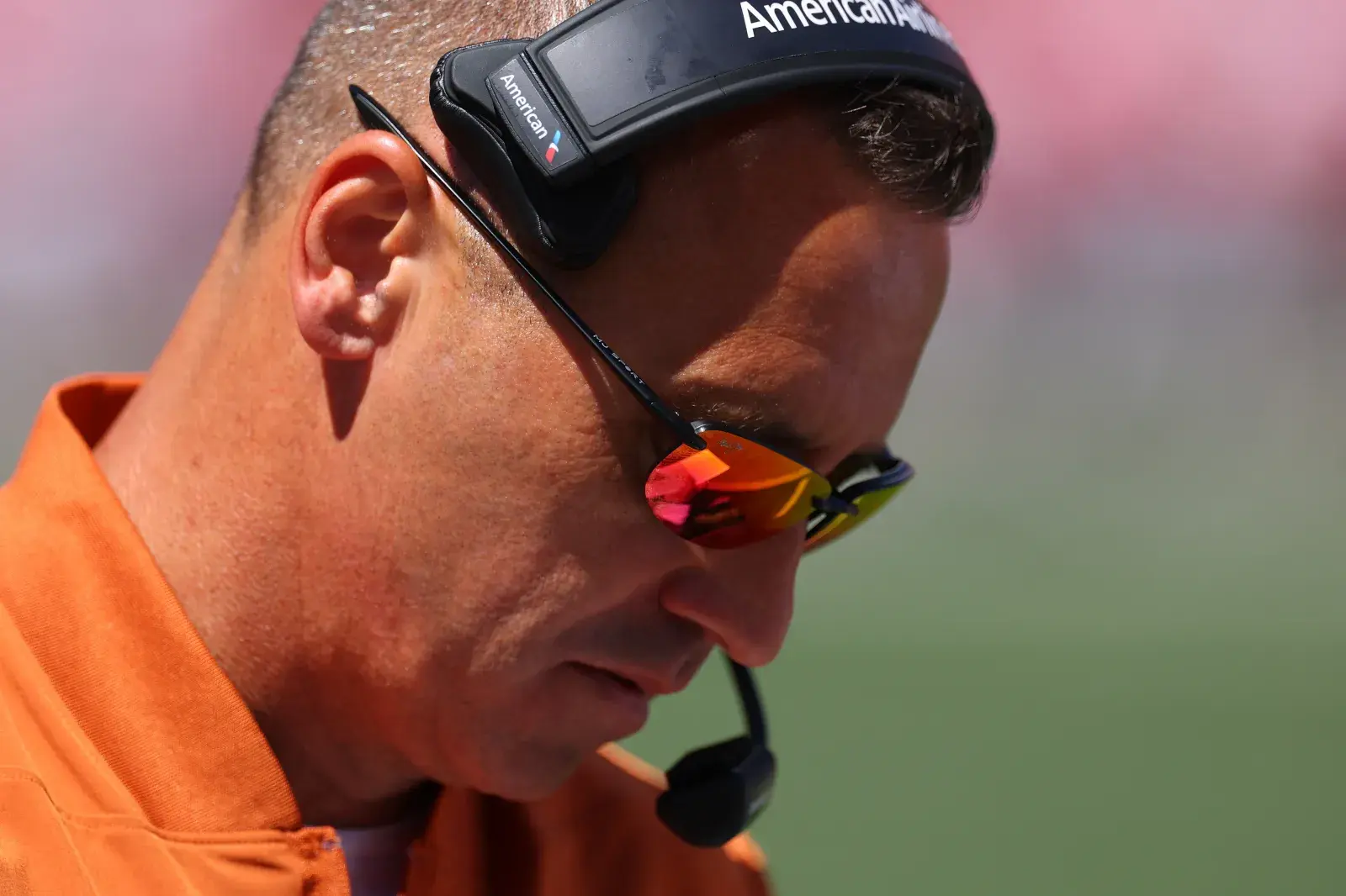 Head coach Steve Sarkisian of the Texas Longhorns