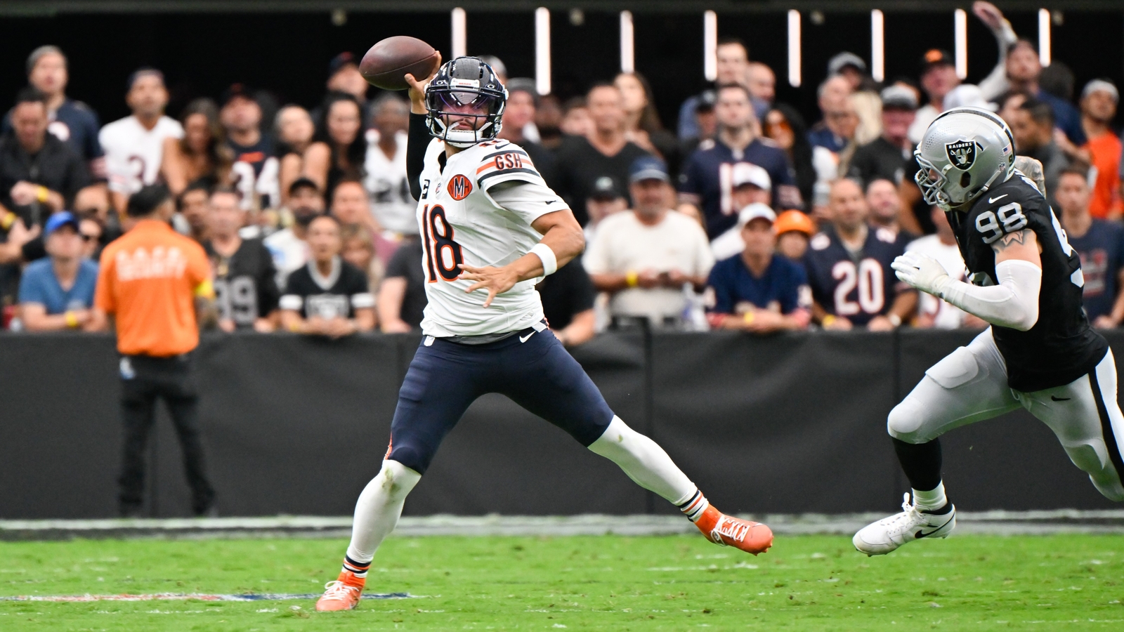 Monday night football tonight: Chicago Bears to face off against Washington Commanders after Hail Mary that ended 2024 game