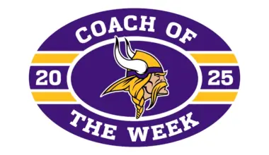 2025 Minnesota Vikings High School Football Coach of the Week winners