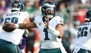 Jalen Hurts, Eagles' pass attack ready to fly
