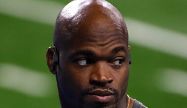 Adrian Peterson Arrested For DWI, Unlawful Possession of a Weapon in Texas