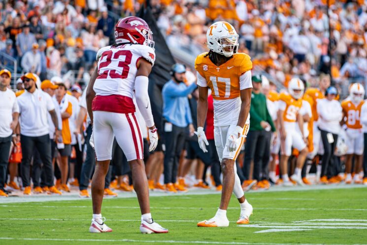 Why Tennessee Star WR Chris Brazzell Only Caught One Pass vs. Arkansas
