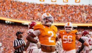 Tennessee Football Moves Up In Coaches Poll Before Heading to Alabama