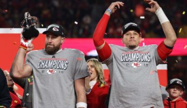 Chiefs' Patrick Mahomes Thinks Travis Kelce's 'Still Got It' After Viral NBA Comment