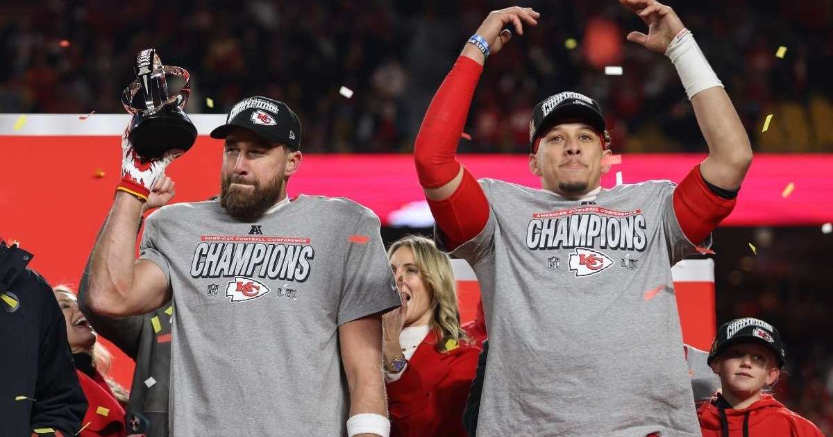 Chiefs' Patrick Mahomes Thinks Travis Kelce's 'Still Got It' After Viral NBA Comment