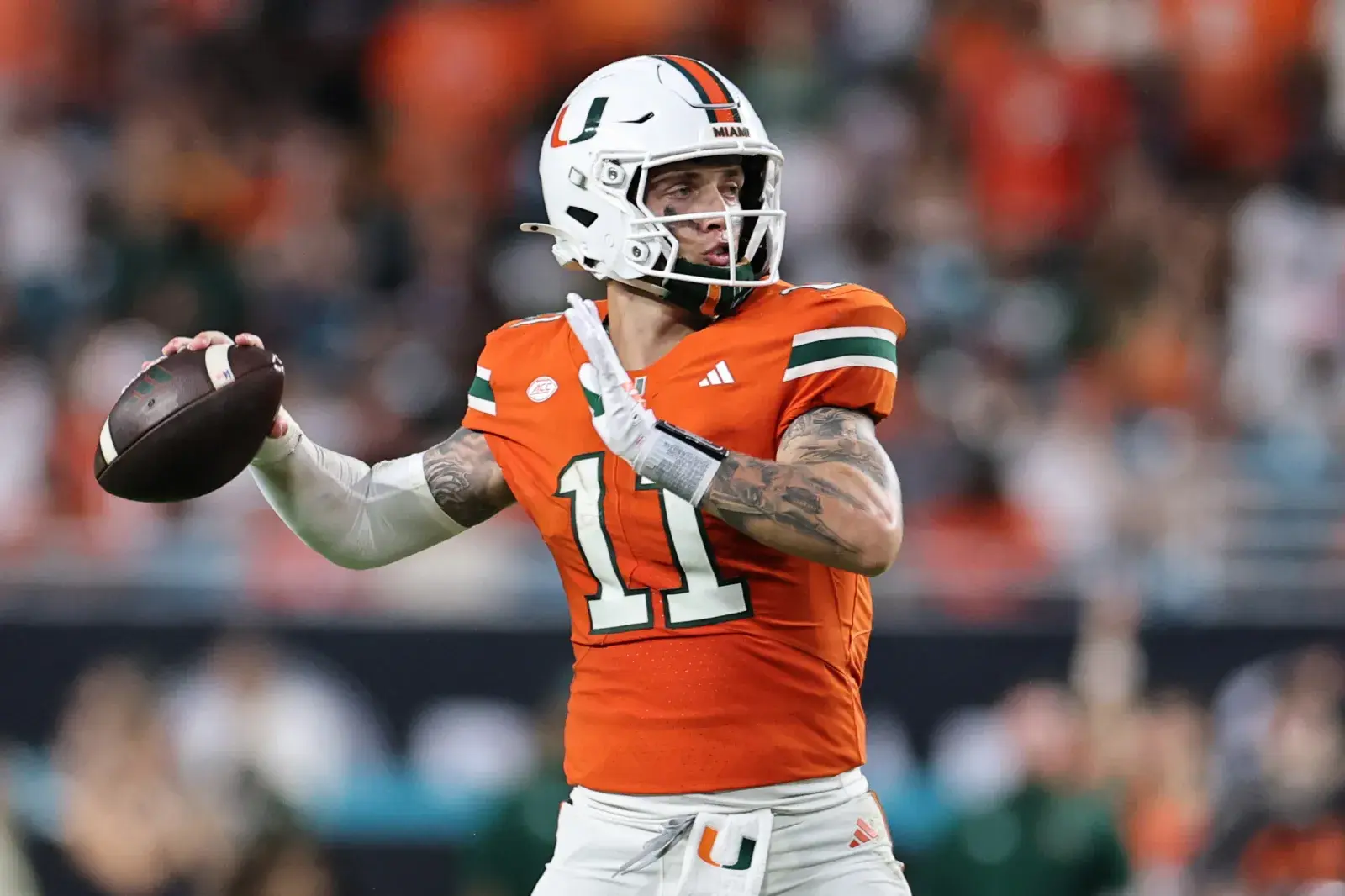 College Football Miami Hurricanes quarter Carson Beck is a favorite to win the Heisman Trophy