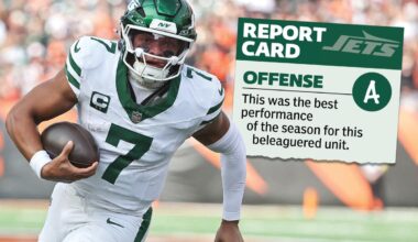 Jets takeaways, report card from NFL Week 8 win over Bengals