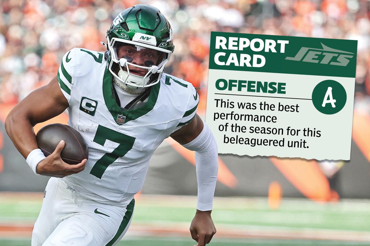 Jets takeaways, report card from NFL Week 8 win over Bengals