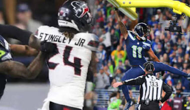 NFL fines Texans’ Derek Stingley Jr. $11,593 for facemask penalty, Seahawks’ Jaxon Smith-Njigba fined $14,491