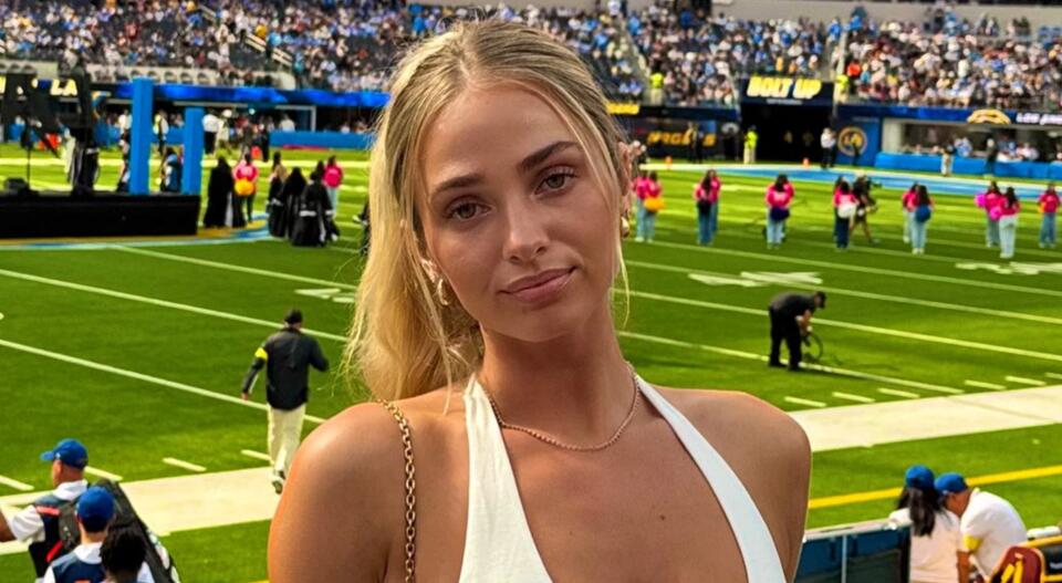 OF Star Sent the Internet Into a Frenzy After Showing Up at Chargers-Commanders Game in Her See-Through Top [PHOTO]