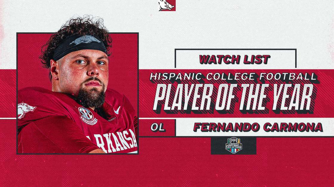 Carmona Tabbed to 2025 Hispanic College Football Player of the Year Award Watch List