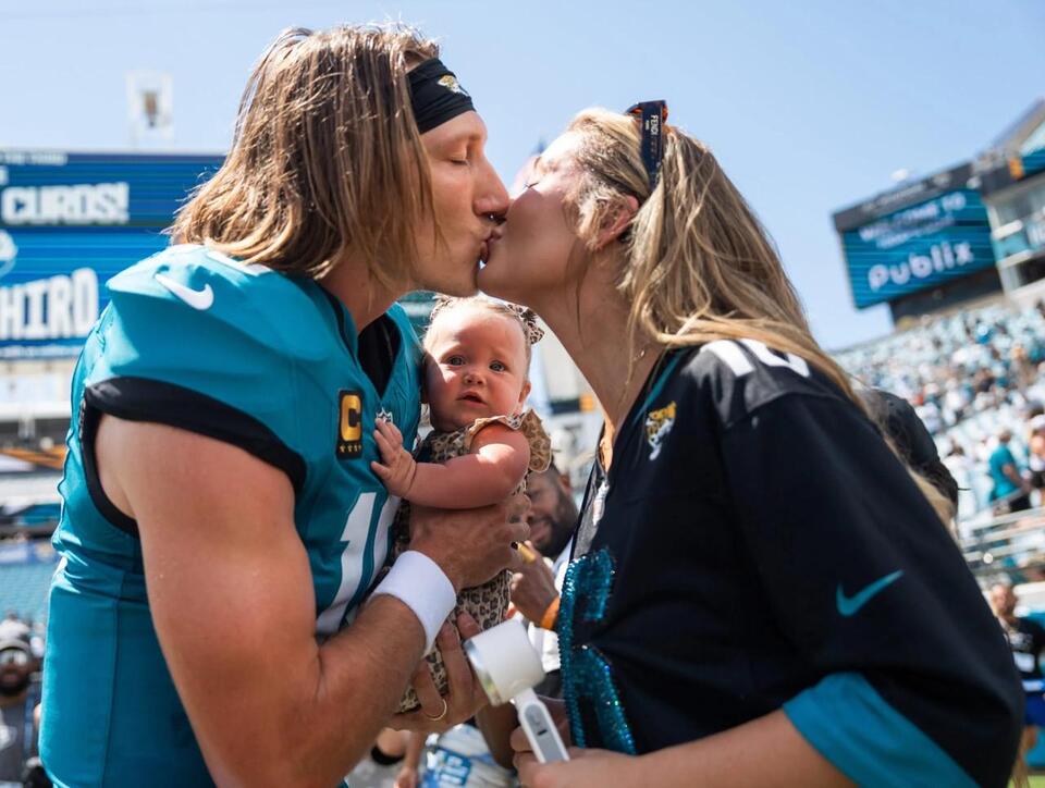 Trevor Lawrence’s Wife Marissa Shares Daughter Shae’s Adorable Moment With ‘Grandpa & Papa’