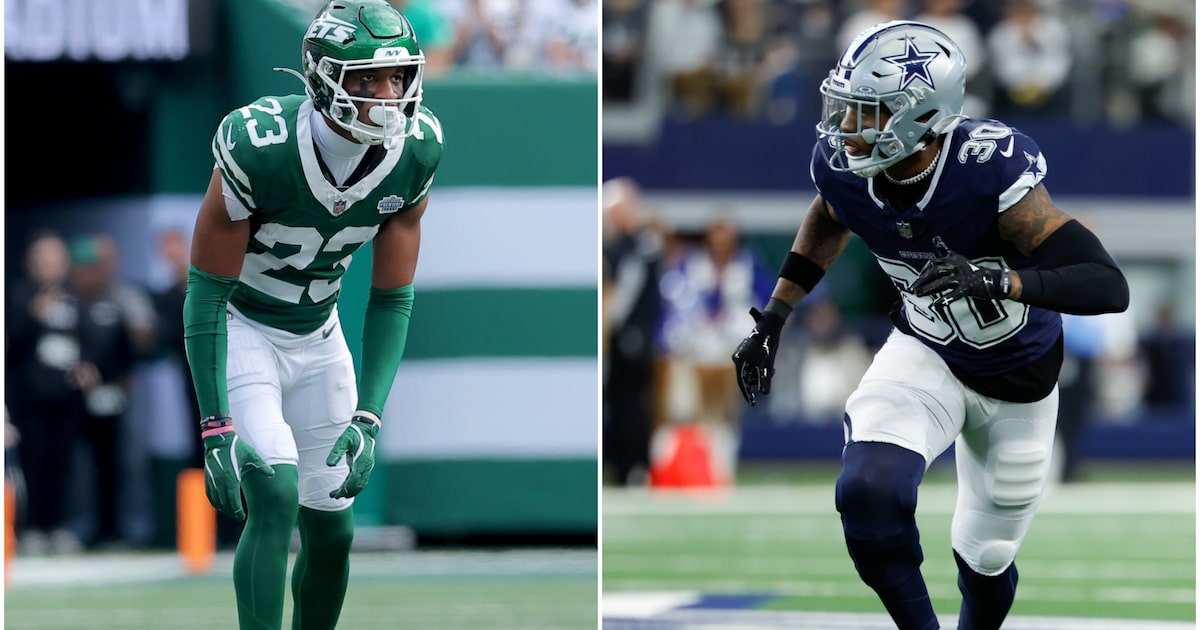 Juanyeh and Azareye’h Thomas put brotherly bond on hold before facing off in Cowboys-Jets