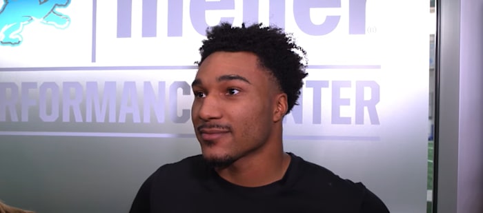 Detroit Lions’ Brian Branch talks suspension, spiritual milestone, team leadership ahead of playoff push