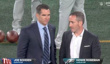 Charissa Thompson prays Eagles and Giants GMs didn't tune in to brutal TNF segment