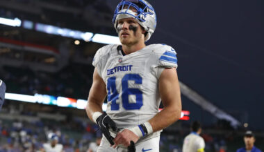 Lions LB Jack Campbell shrugs off NFL memo flagging his attempts at forcing fumbles: 'I'm gonna keep punching'