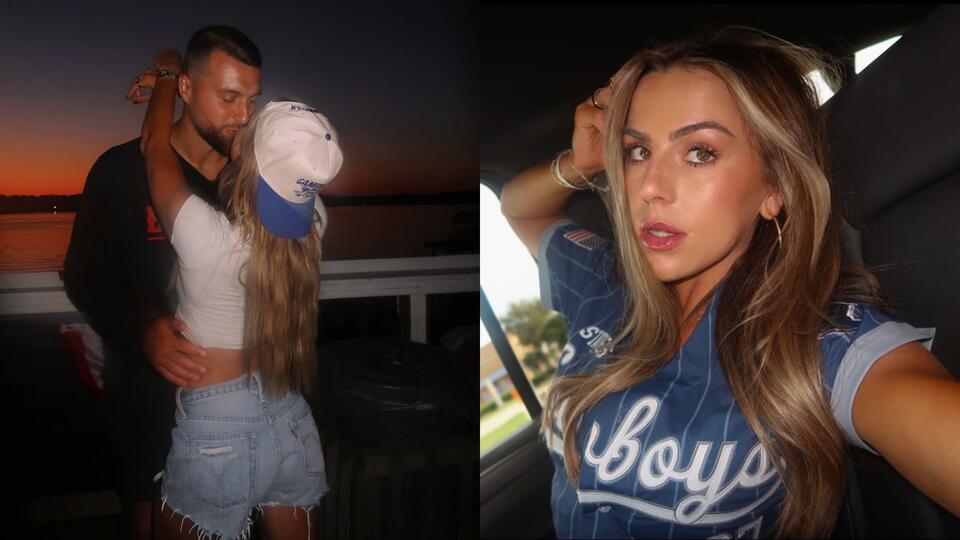 Jake Ferguson’s Fiancée Haley Cavinder Sends Hyped Up 2-Word Message As Cowboys Take On Panthers in Week 6