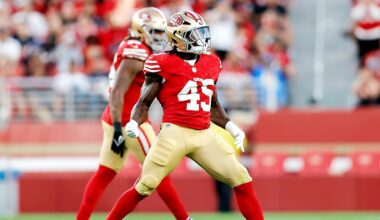 Will 49ers rookie Nick Martin make his debut against the Falcons on Sunday?