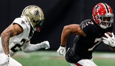 Falcons, Bills reveal throwback uniforms for Monday Night Football matchup