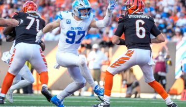 Lions' Aidan Hutchinson lands $180 million extension