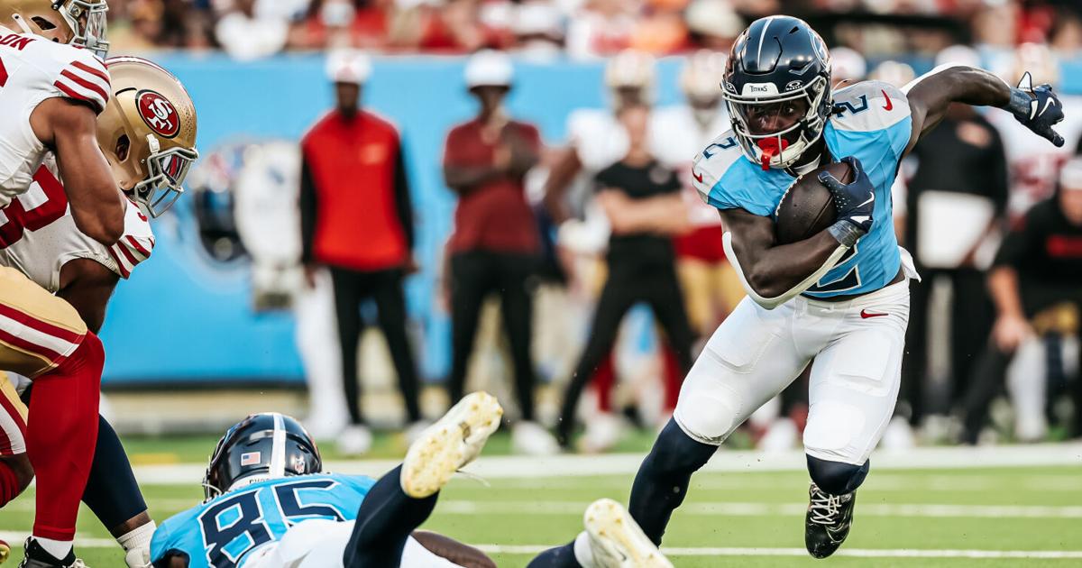 Titans hopeful Spears, Ridley will play Sunday against Arizona | Football