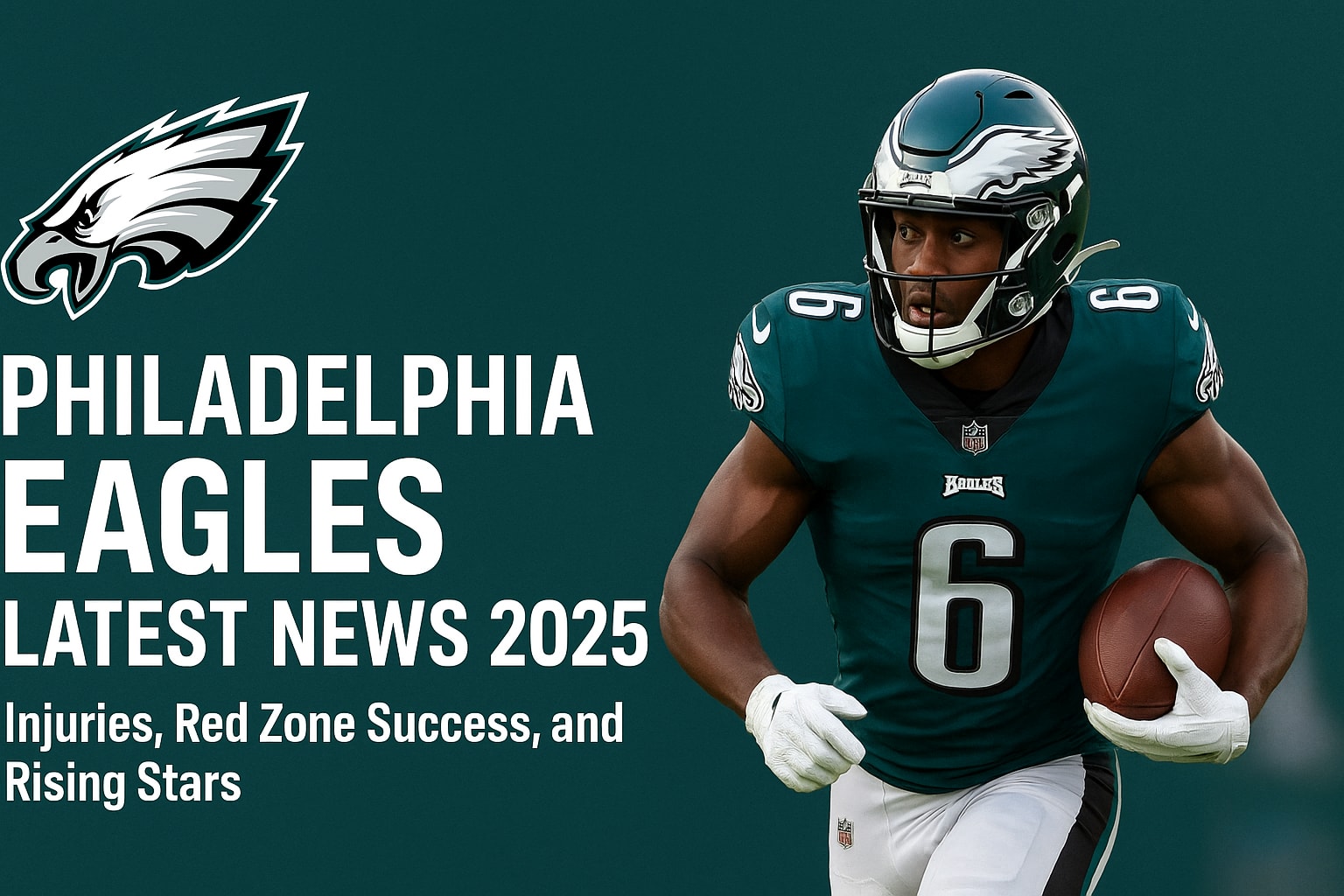 Philadelphia Eagles Latest News 2025: Injuries, Red Zone Success, and Rising Stars