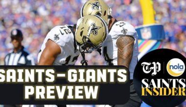 Is this the week for a win? Saints vs. Giants preview, predictions | Multimedia